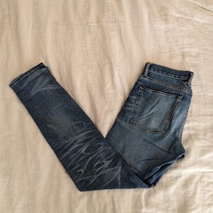 Hiroshi Kato Pen Slim Jean in Distressed Selvage